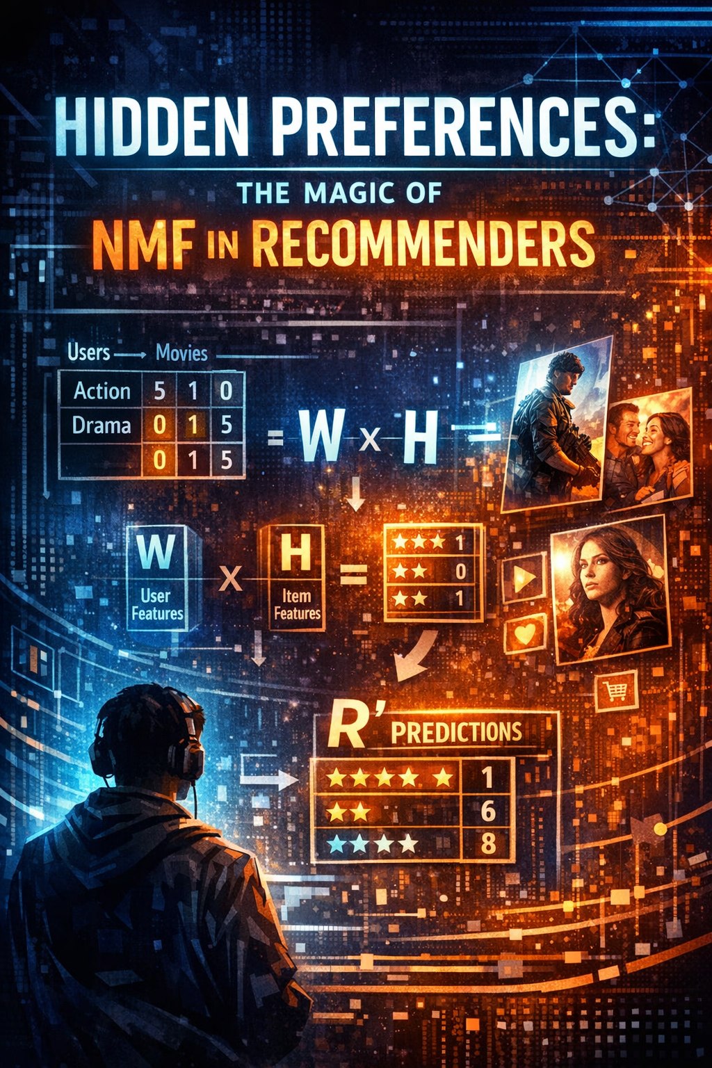 Hidden Preferences: The Magic of NMF in Recommenders