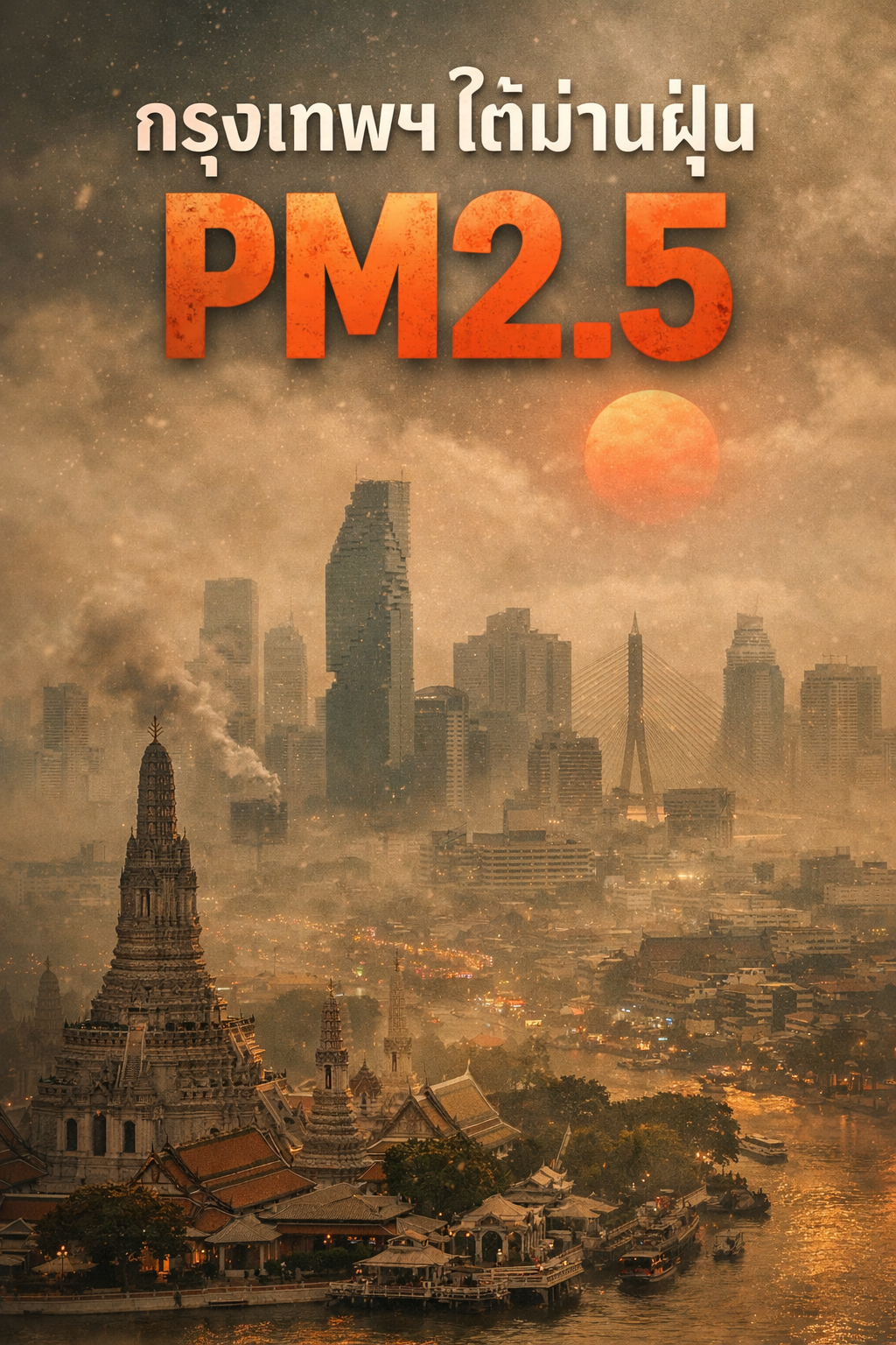 จากจุดวัดสู่แผนที่เมือง: เบื้องหลังการสร้างแผนที่ PM2.5