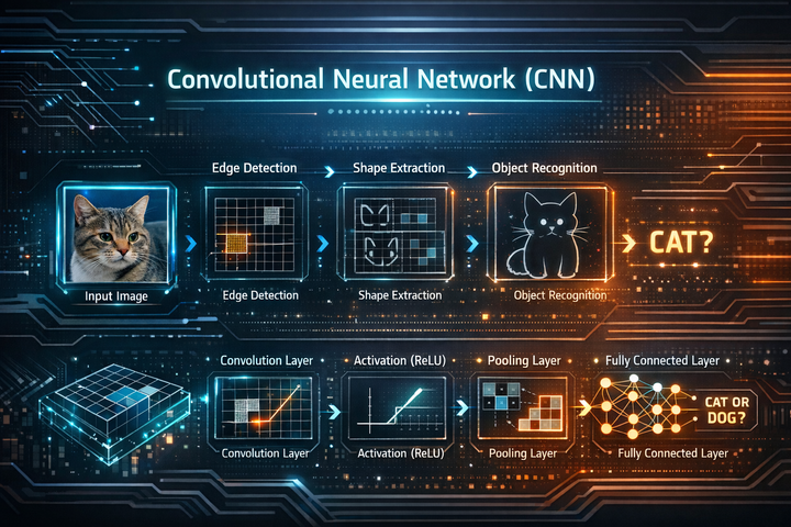 CNN: จากพิกเซลสู่ความเข้าใจ