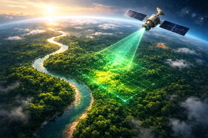 มองโลกจากอวกาศ: ดาวเทียมช่วยวัดการกักเก็บคาร์บอนได้อย่างไร?